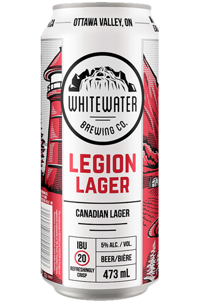 195741 Whitewater Brewing Co Legion Lager 473Ml - Image 1