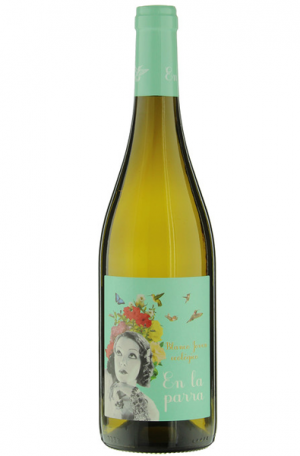 White Wine Bottle of Bodegas Nodus En La Parra Blanco from Spain