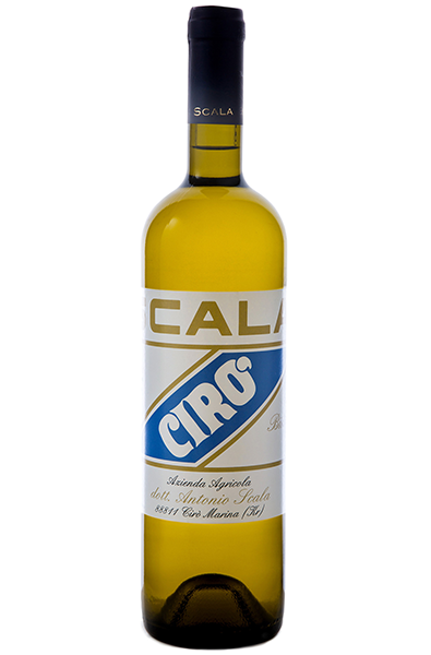 White Wine Bottle of Scala Ciro from Italy