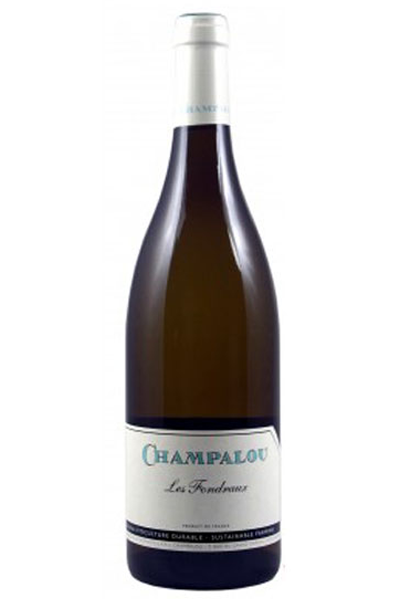 White Wine Bottle of Champalou Les Fondreaux from France