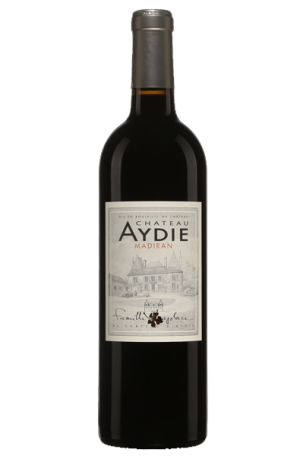 Red Wine Bottle of Chateau d'Aydie Madiran from France