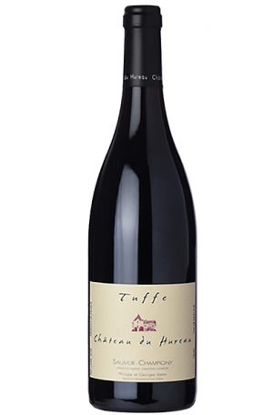Red Wine Bottle of Chateau de Hureau Tuffe from France