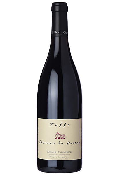 Red Wine Bottle of Chateau de Hureau Tuffe from France