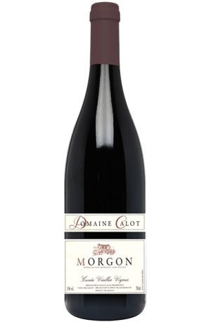 Red Wine Bottle of Calot Morgon Vieilles Vignes from France