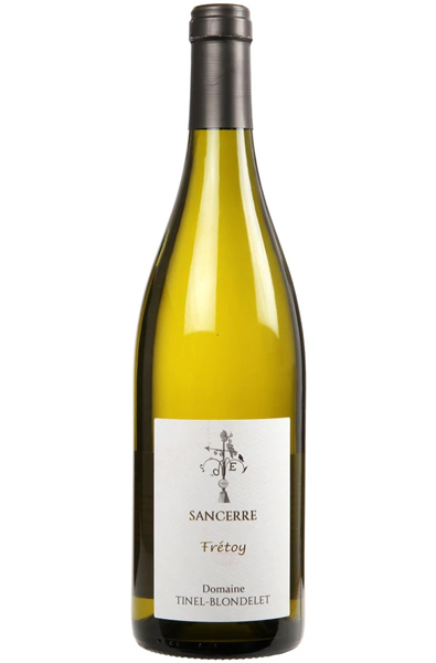 White Wine Bottle of Tinel Blondelet Sancerre Fretoy from France