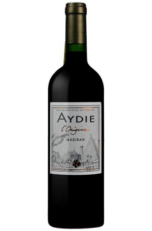Red Wine Bottle of Aydie Madiran L'origine from France