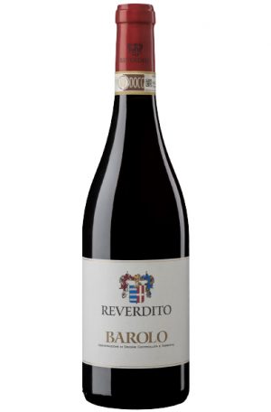 Red Wine Bottle of Reverdito Barolo from Italy