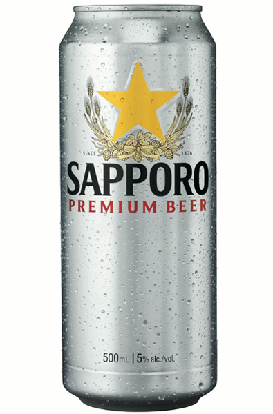 Sapporo 500Ml Can