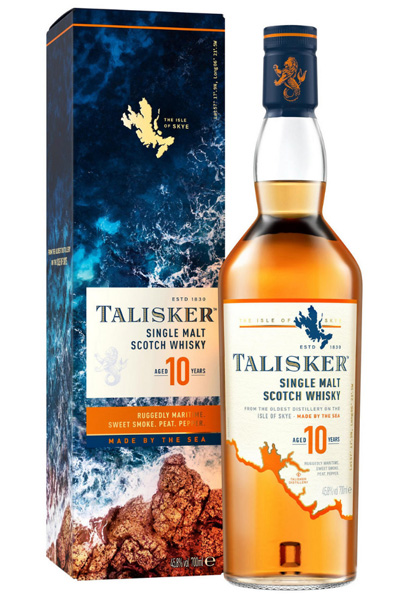 Talisker 10 Year Old Single Malt Scotch Whisky