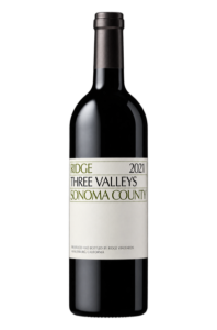 Ridge 2021 Three Valleys Sonoma County Red