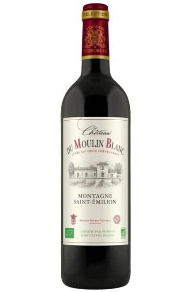 288897 - bottleshot Moulin Blanc 2019 Montagne Saint Emilion - Image 1
