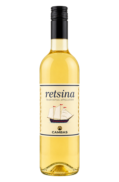 359158 Cambas Karavaki Retsina - Image 1