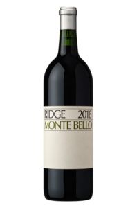 Ridge Vineyards 2016 Monte Bello Santa Cruz Mountains