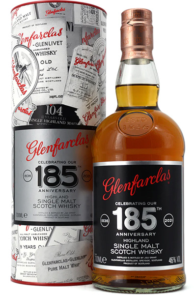 386634 Glenfarclas 185th Anniversary Single Malt Scotch Whisky - Image 1