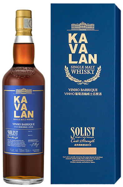 Kavalan Solist Vinho Barrique Cask Strength Single Malt Whisky