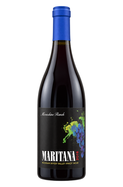 439128 Maritana Vineyards 2018 Moonshine Ranch Pinot Noir Russian River Valley - Image 1