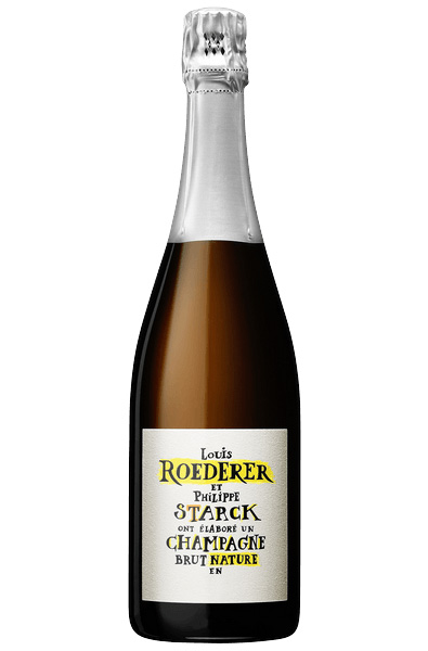 44636 Louis Roederer 2009 Brut Nature Philippe Starck Champagne - Image 1