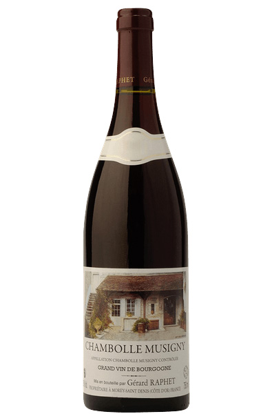 Gérard Raphet 2018 Chambolle-Musigny