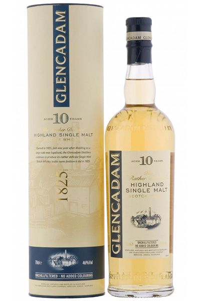 Glencadam 10 Year Old Highland Single Malt Scotch Whisky