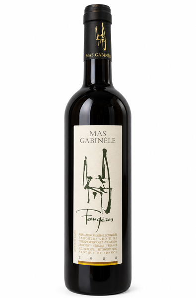 Bottle of Mas Gabinèle 2022 Faugères
