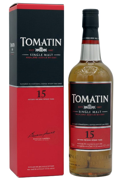 Tomatin 15 Year Old Single Malt Scotch Whisky