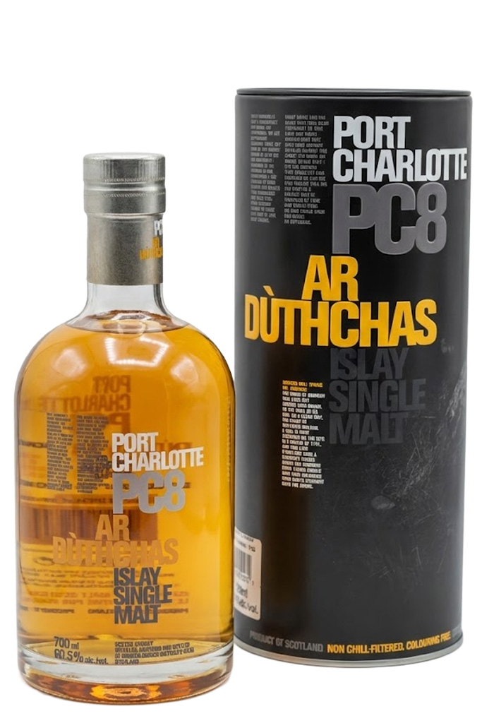 8289169 Port Charlotte PC8 Ar Duthchas 8 Year Old Islay Single Malt Scotch Whisky - Image 1