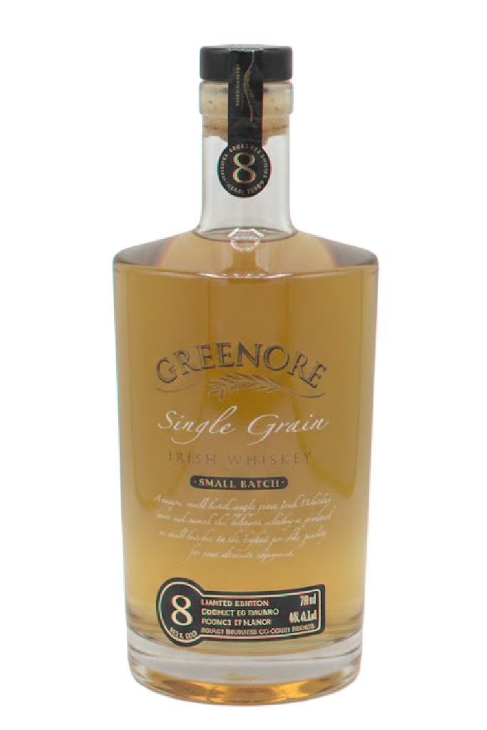 Greenore 8 Year Old Single Grain Irish Whiskey