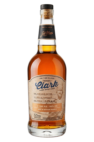 J.P. Wiser's Alumni Series Wendel Clark 11 Year Old Rye Canadian Whisky