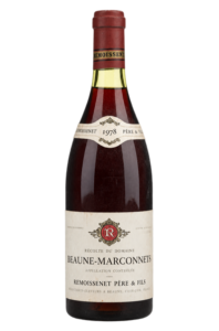 Remoissenet Pere et Fils 1978 Beaune Premier Cru Marconnets