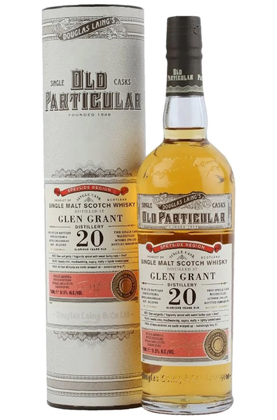 Douglas Laing Old Particular Glen Grant 20 Year Old Single Cask Scotch Whisky