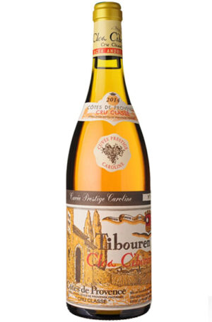Rose Wine Bottle of Clos Cibonne Caroline Rose from France