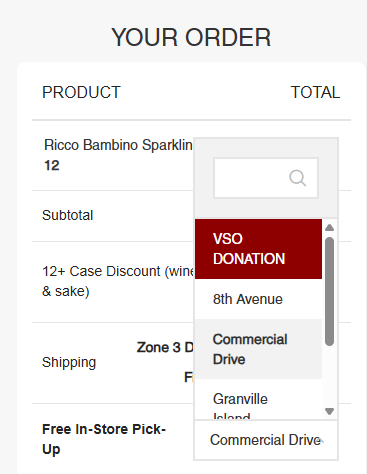 VSO Donation