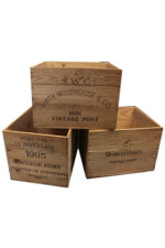 Wood Port Box