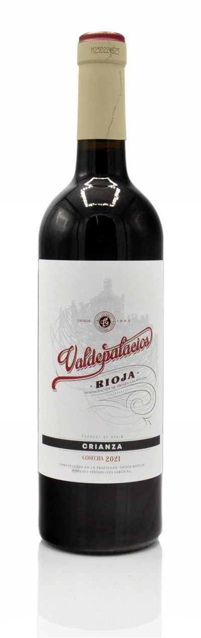 Bottle of Leza García 2021 Valdepalacios Rioja Crianza